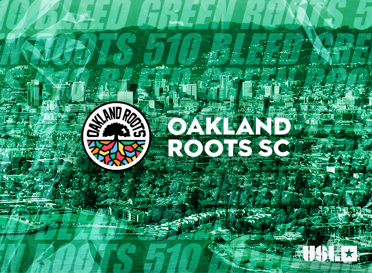 Collection banner showcasing the Oakland Roots SC logo and branding elements.