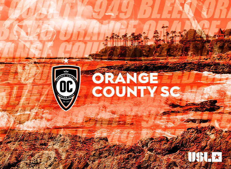 Collection banner showcasing the Orange County SC logo and branding elements.