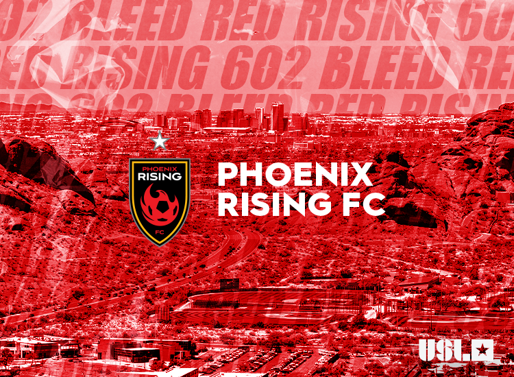 Collection banner showcasing the Phoenix Rising FC logo and branding elements.