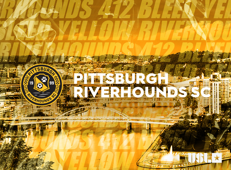 Collection banner showcasing the Pittsburg Riverhounds SC logo and branding elements.