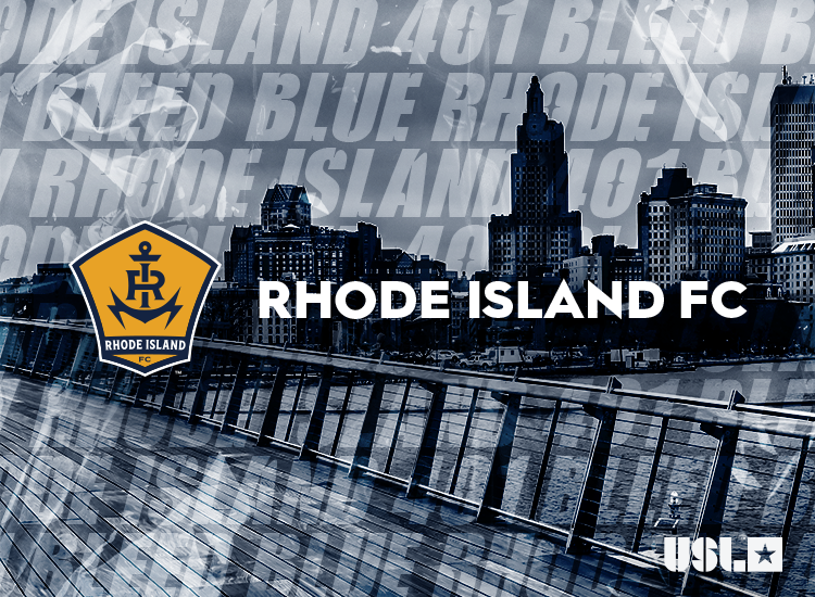 Collection banner showcasing the Rhode Island FC logo and branding elements.