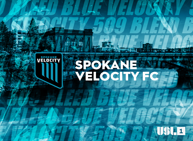 Collection banner showcasing the Spokane Velocity FC logo and branding elements.