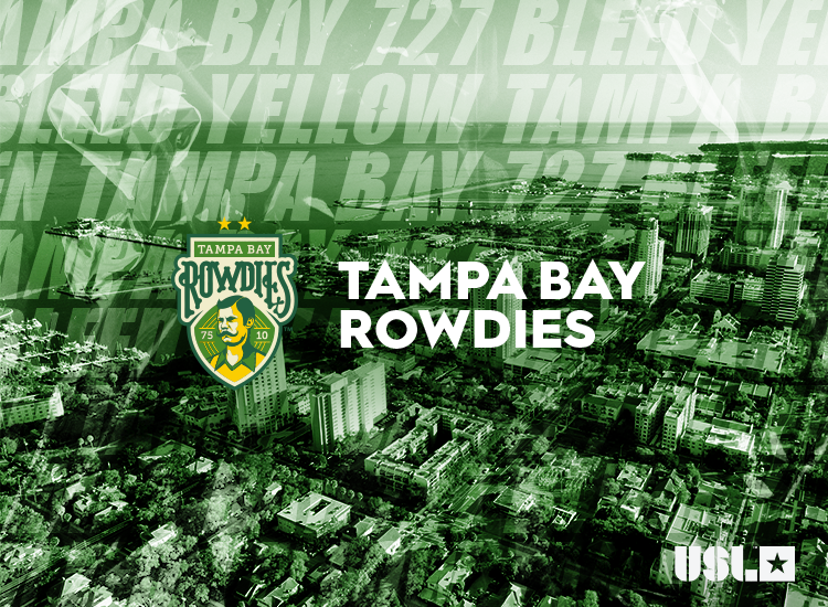 Collection banner showcasing the Tampa Bay Rowdies logo and branding elements.