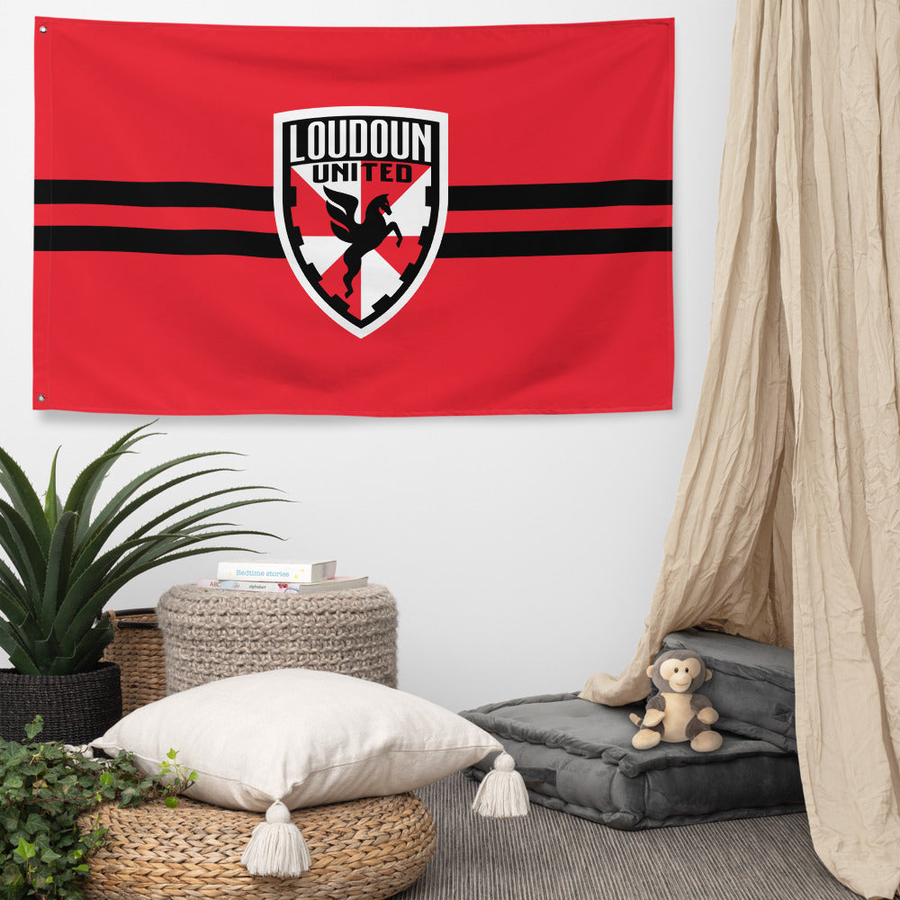 Loudoun United FC Primary Flag