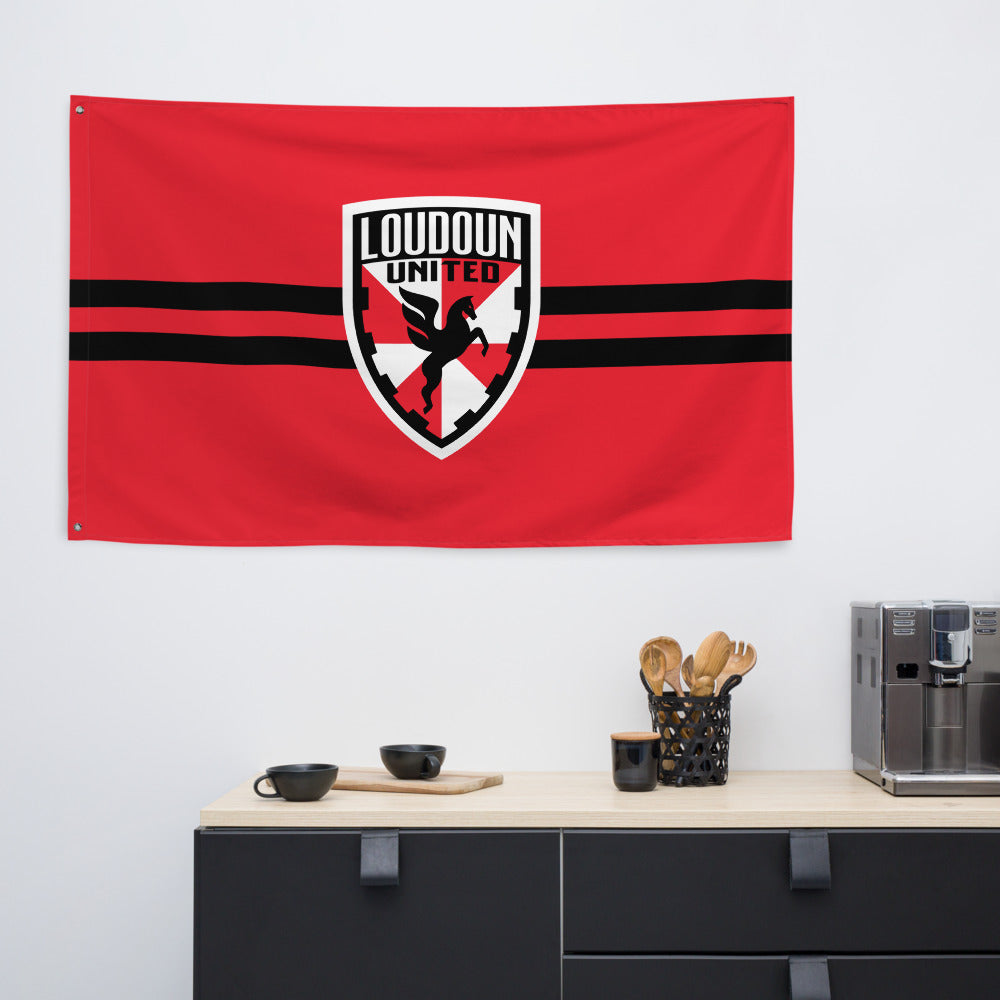 Loudoun United FC Primary Flag