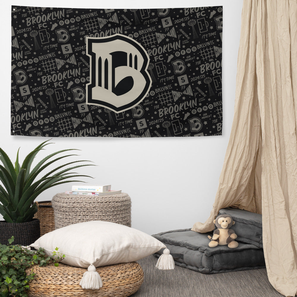 Brooklyn FC Tapestry Flag