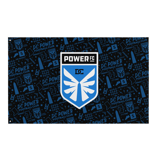 DC Power Tapestry Flag