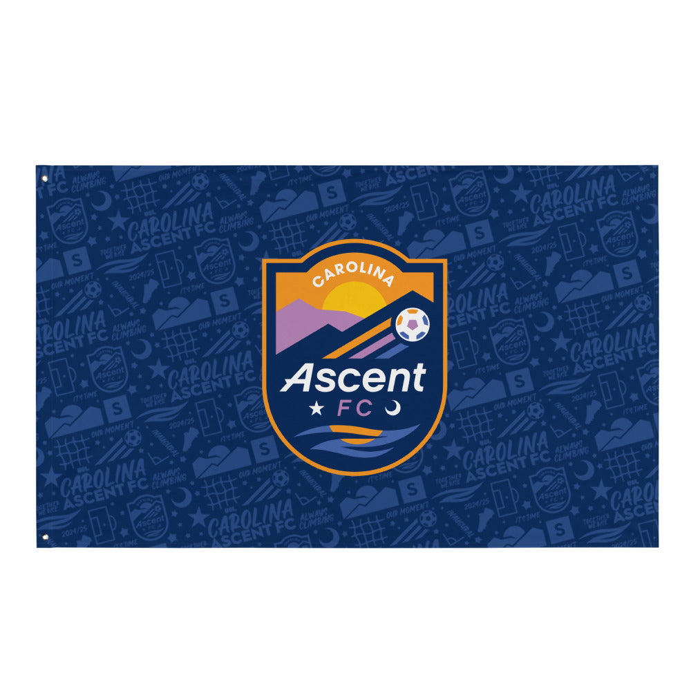 Carolina Ascent FC Tapestry Flag