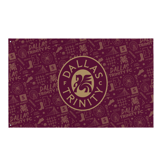 Dallas Trinity FC Tapestry Flag