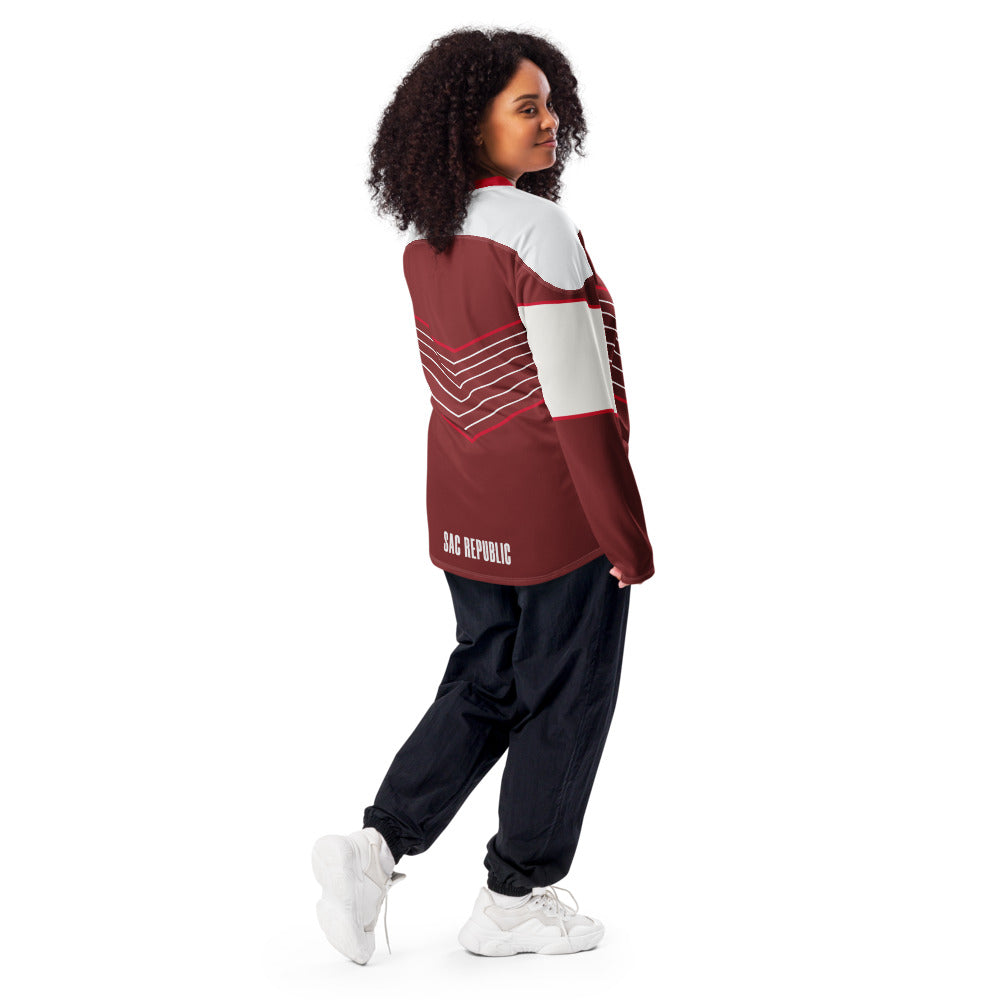 Sacramento Republic Direct Line Oversized Recycled Poly Mesh Long Sleeve T-Shirt