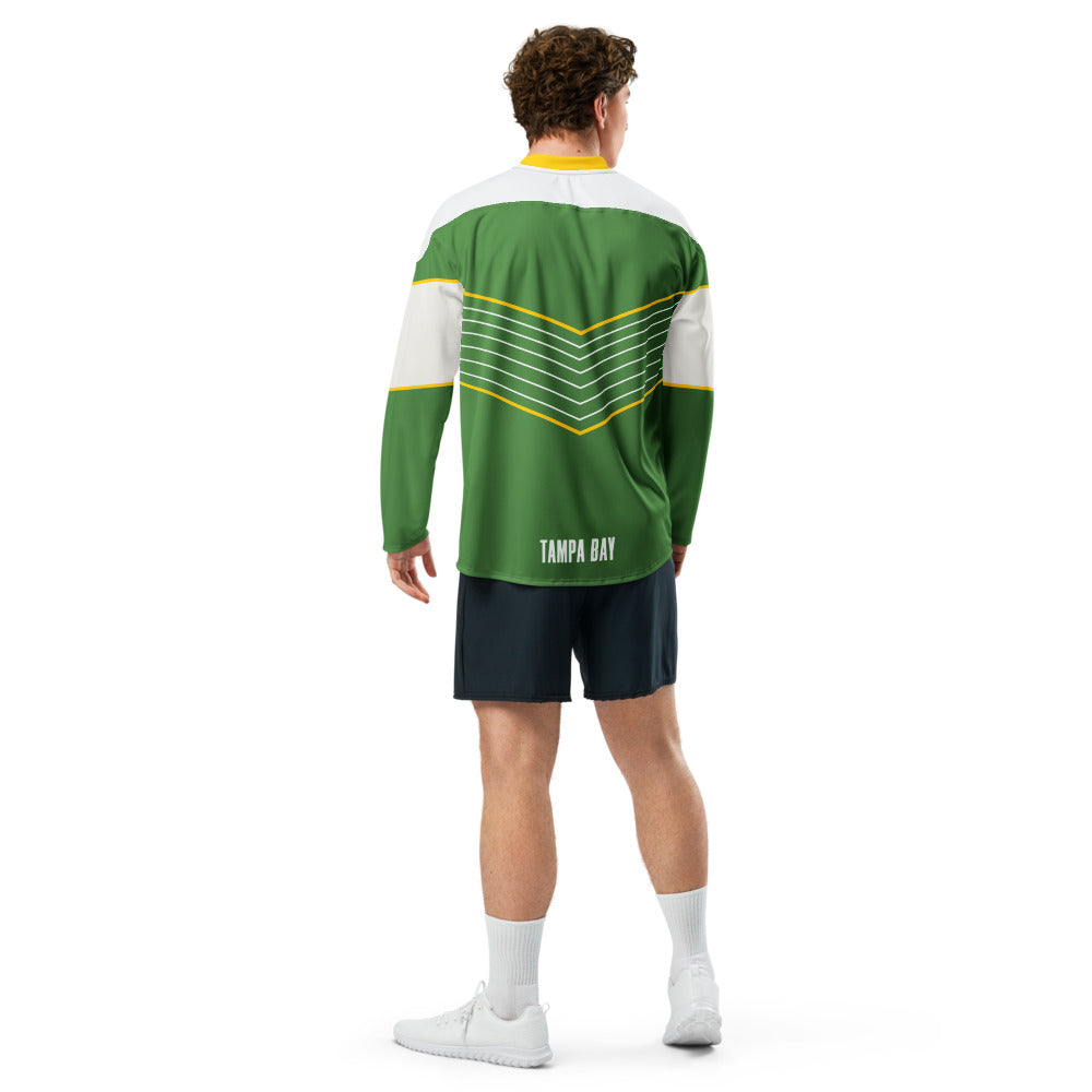 Tampa Bay Rowdies Direct Line Oversized Recycled Poly Mesh Long Sleeve T-Shirt