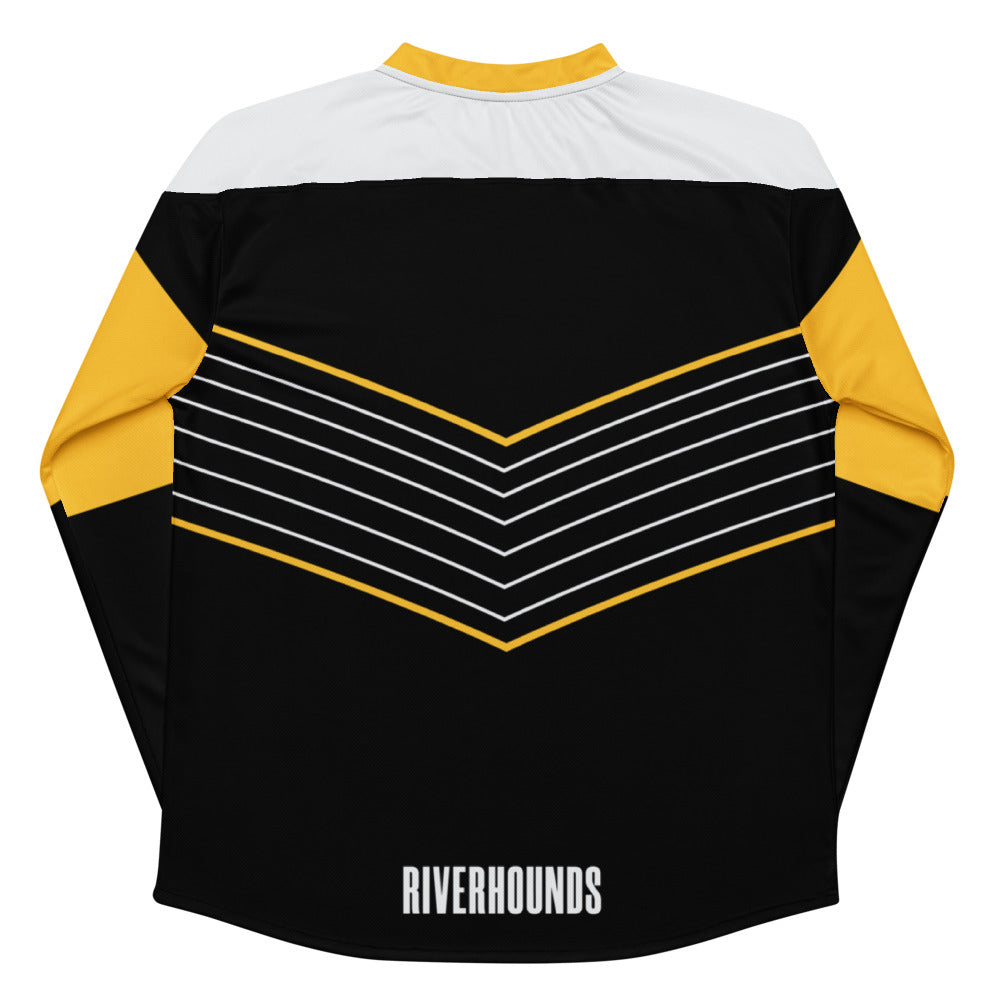 Pittsburgh Riverhounds SC Direct Line Oversized Recycled Poly Mesh Long Sleeve T-Shirt