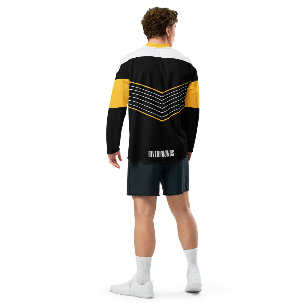 Pittsburgh Riverhounds SC Direct Line Oversized Recycled Poly Mesh Long Sleeve T-Shirt