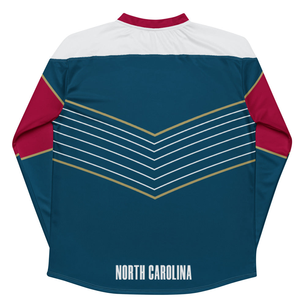 North Carolina FC Direct Line Oversized Recycled Poly Mesh Long Sleeve T-Shirt