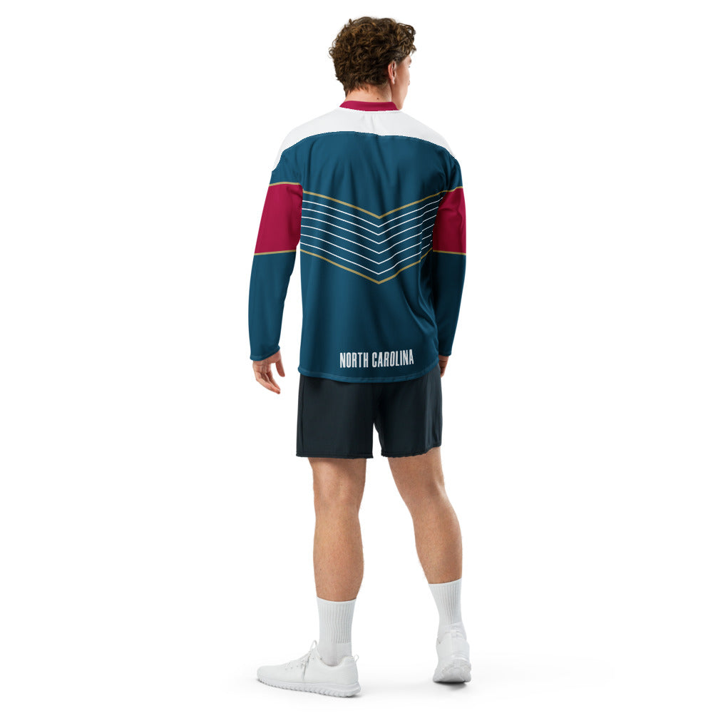 North Carolina FC Direct Line Oversized Recycled Poly Mesh Long Sleeve T-Shirt