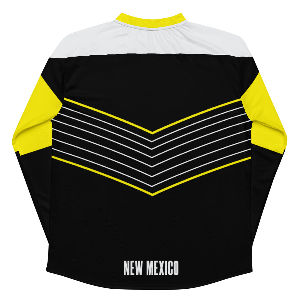 New Mexico United Direct Line Oversized Recycled Poly Mesh Long Sleeve T-Shirt