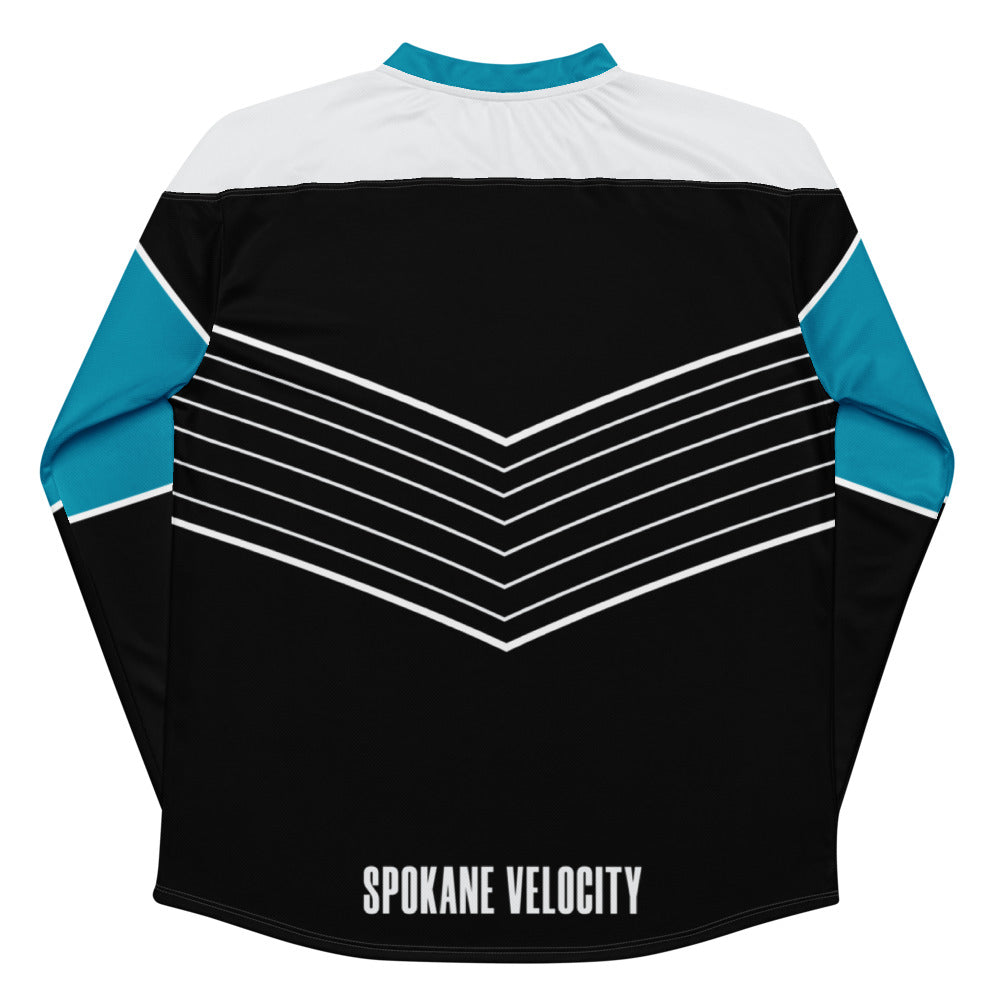 Spokane Velocity FC Direct Line Oversized Recycled Poly Mesh Long Sleeve T-Shirt