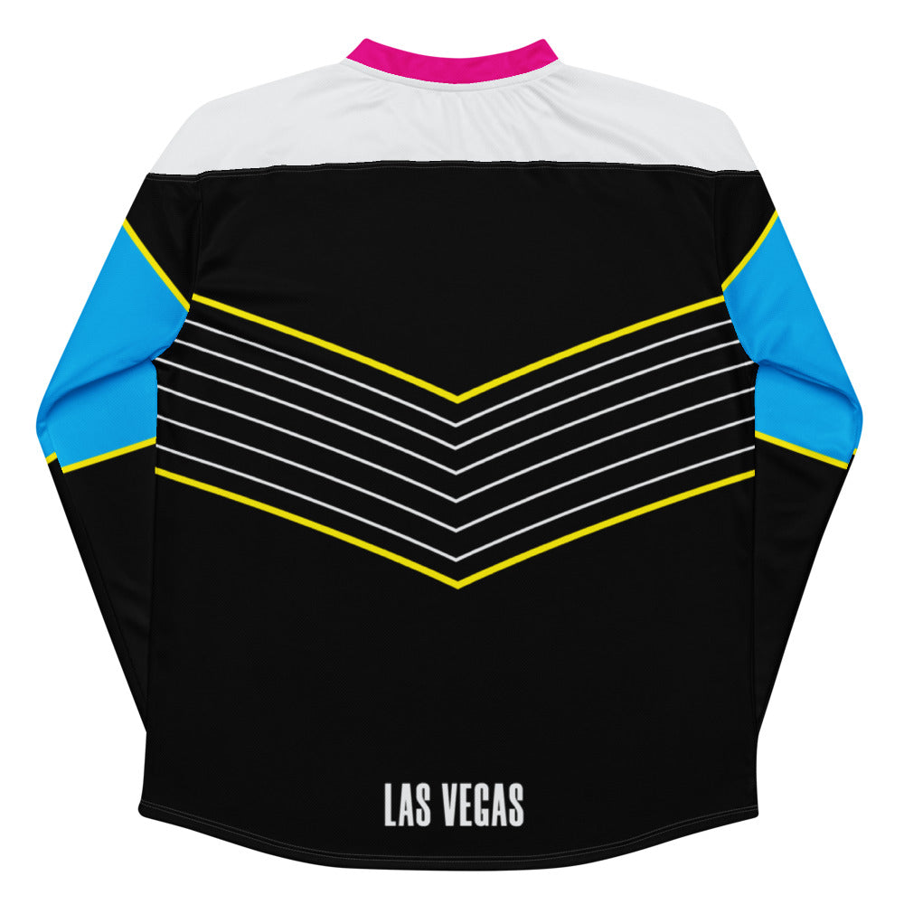 Las Vegas Lights FC Direct Line Oversized Recycled Poly Mesh Long Sleeve T-Shirt