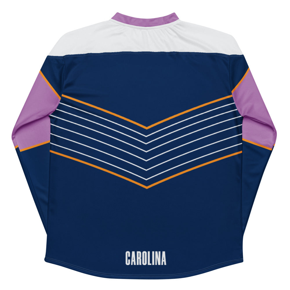 Carolina Ascent FC Direct Line Oversized Recycled Poly Mesh Long Sleeve T-Shirt