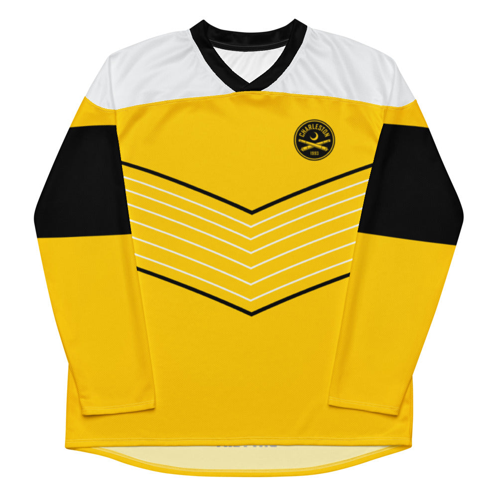 Charleston Battery Direct Line Oversized Recycled Poly Mesh Long Sleeve T-Shirt