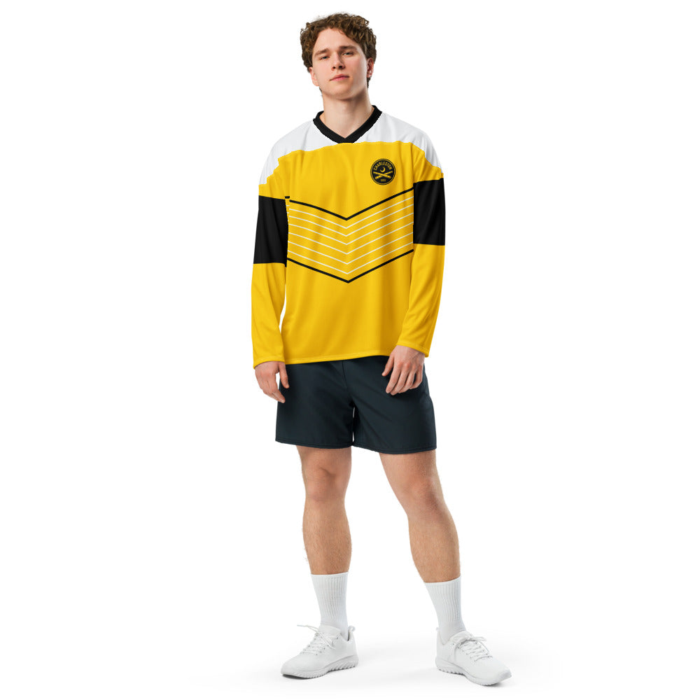 Charleston Battery Direct Line Oversized Recycled Poly Mesh Long Sleeve T-Shirt