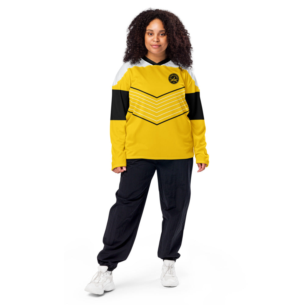 Charleston Battery Direct Line Oversized Recycled Poly Mesh Long Sleeve T-Shirt