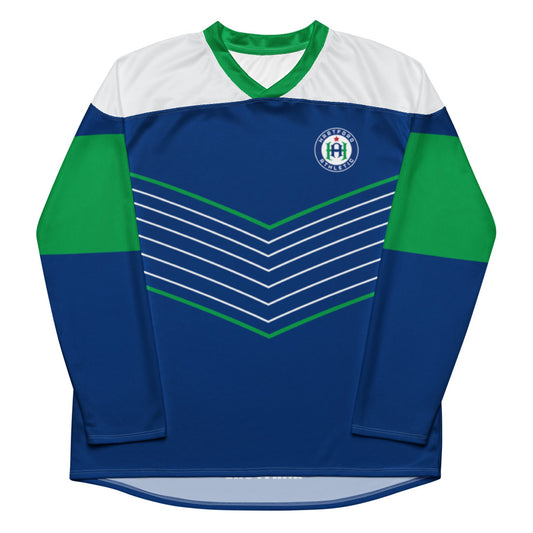 Hartford Athletic Direct Line Oversized Recycled Poly Mesh Long Sleeve T-Shirt