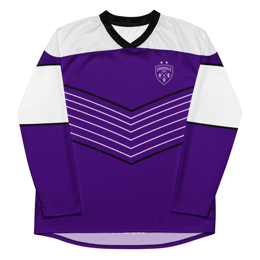 Louisville City FC Direct Line Oversized Recycled Poly Mesh Long Sleeve T-Shirt