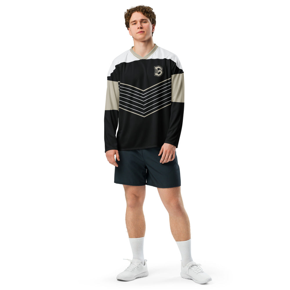 Brooklyn FC Direct Line Oversized Recycled Poly Mesh Long Sleeve T-Shirt