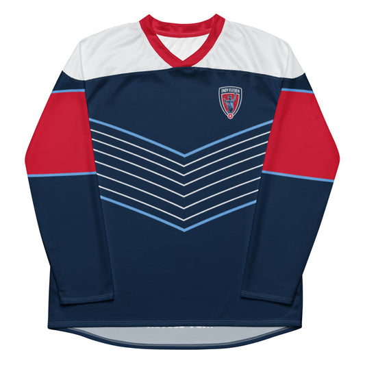 Indy Eleven Direct Line Oversized Recycled Poly Mesh Long Sleeve T-Shirt