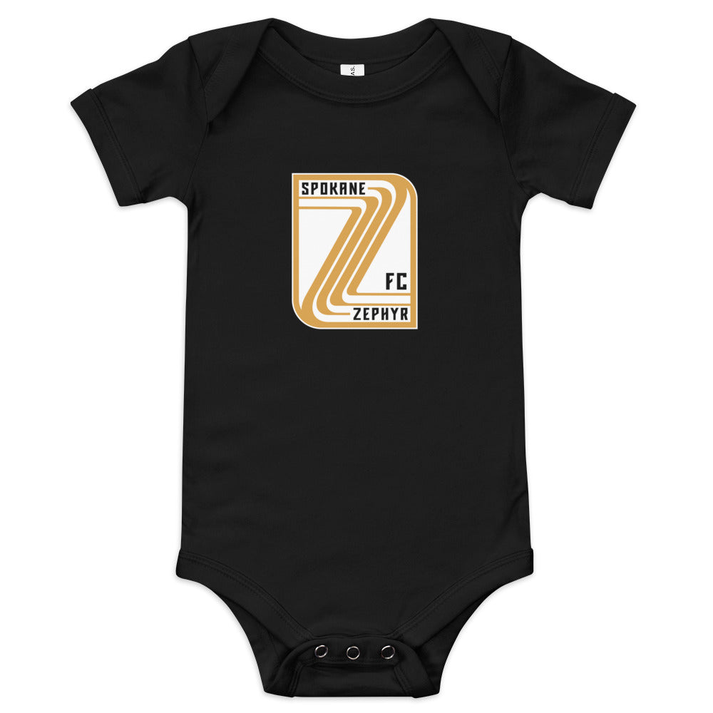 Spokane Zephyr FC Crest Baby Bodysuit