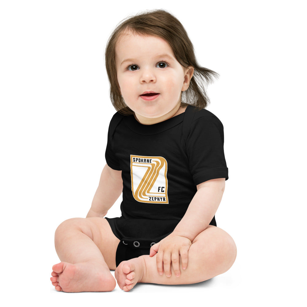 Spokane Zephyr FC Crest Baby Bodysuit