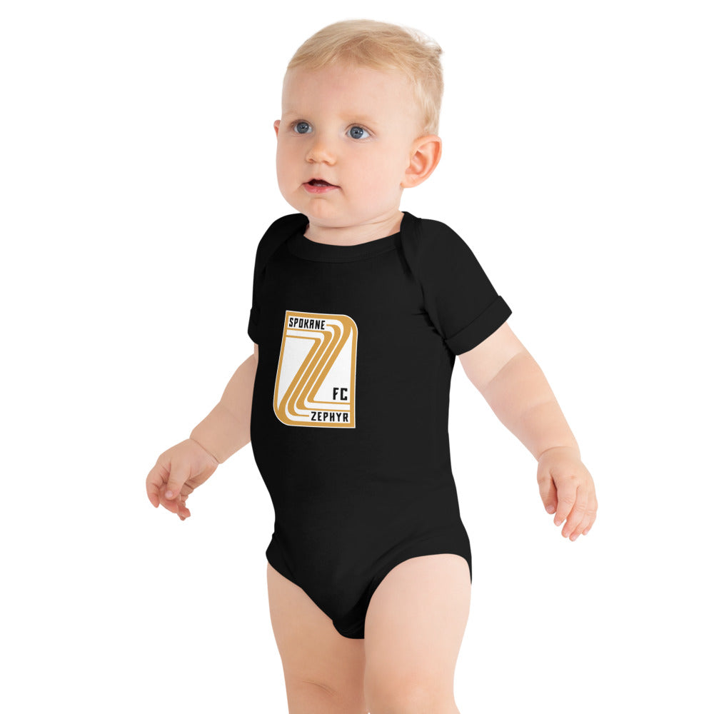 Spokane Zephyr FC Crest Baby Bodysuit