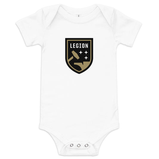 Birmingham legion fc crest baby bodysuit - white