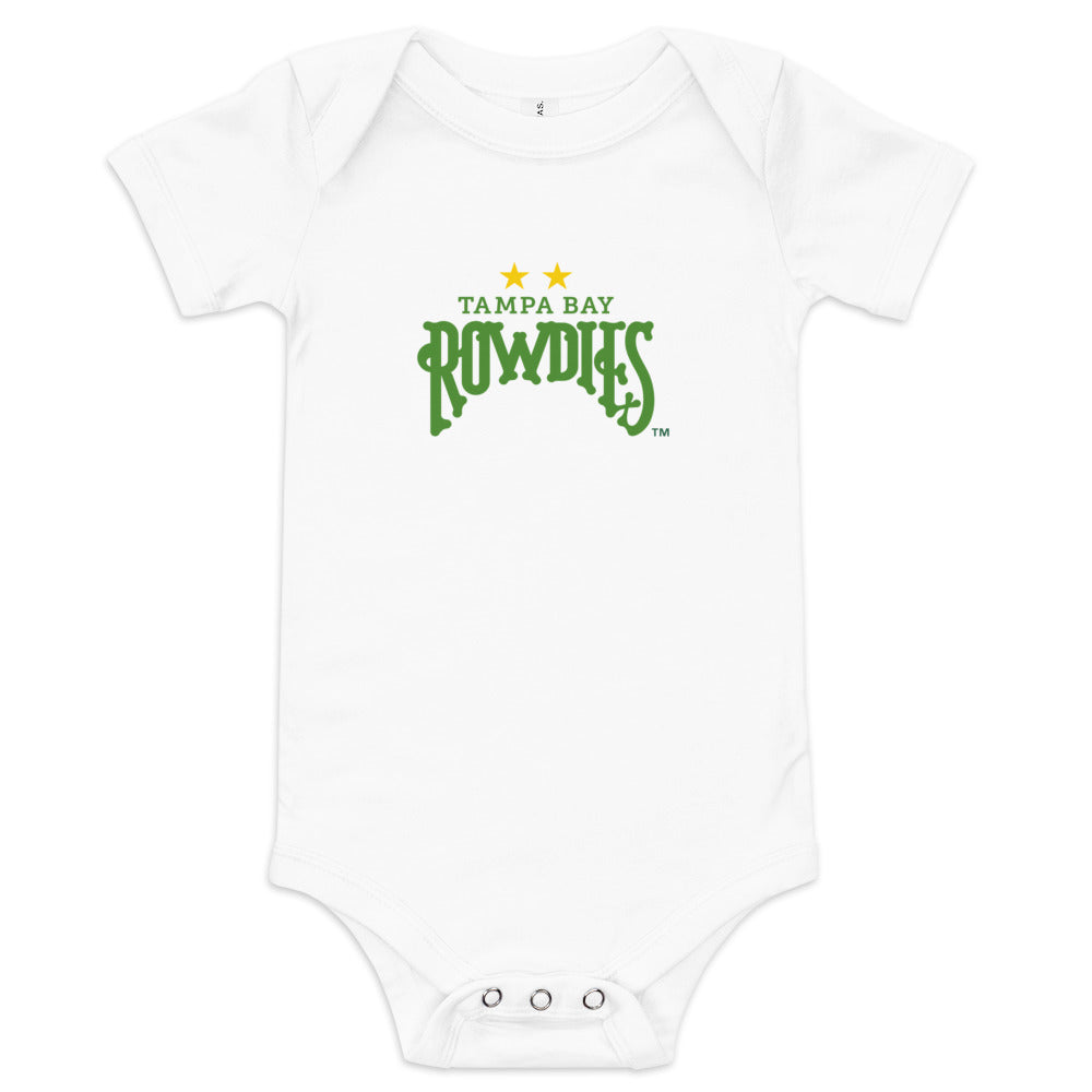 Tampa Bay Rowdies Crest Baby Bodysuit