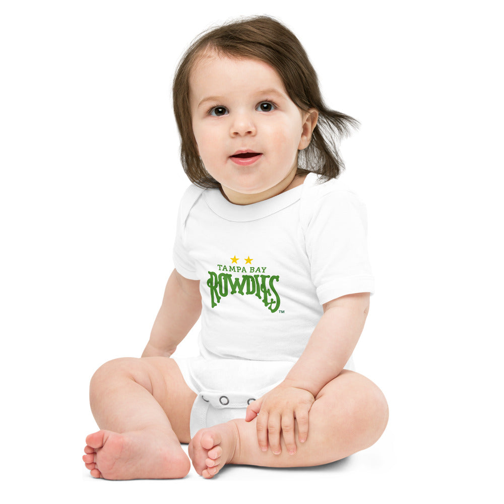 Tampa Bay Rowdies Crest Baby Bodysuit