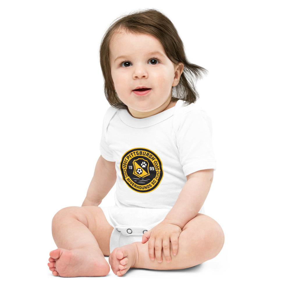 Pittsburgh Riverhounds SC Crest Baby Bodysuit