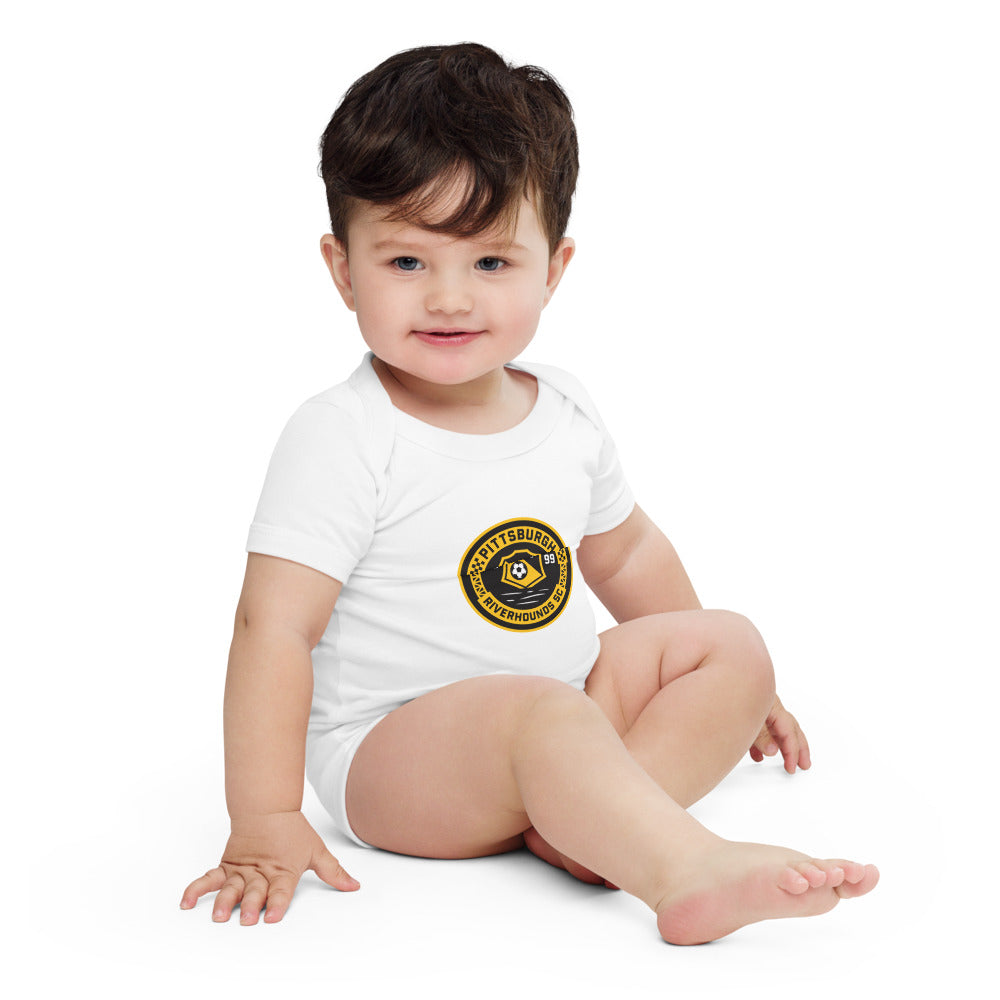 Pittsburgh Riverhounds SC Crest Baby Bodysuit