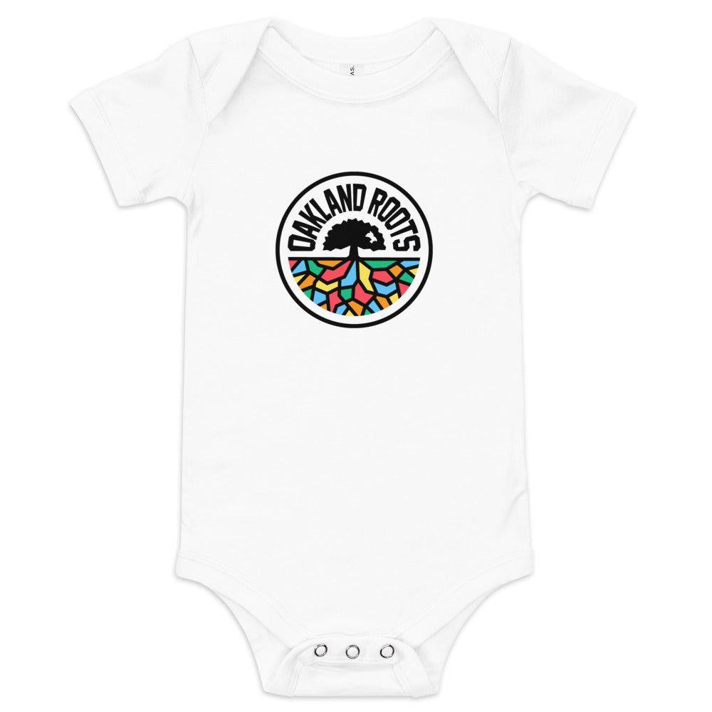 Oakland Roots Crest Baby Bodysuit