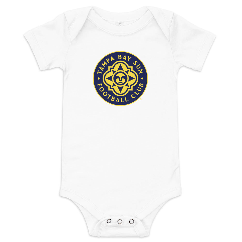 Tampa Bay Sun FC Crest Baby Bodysuit