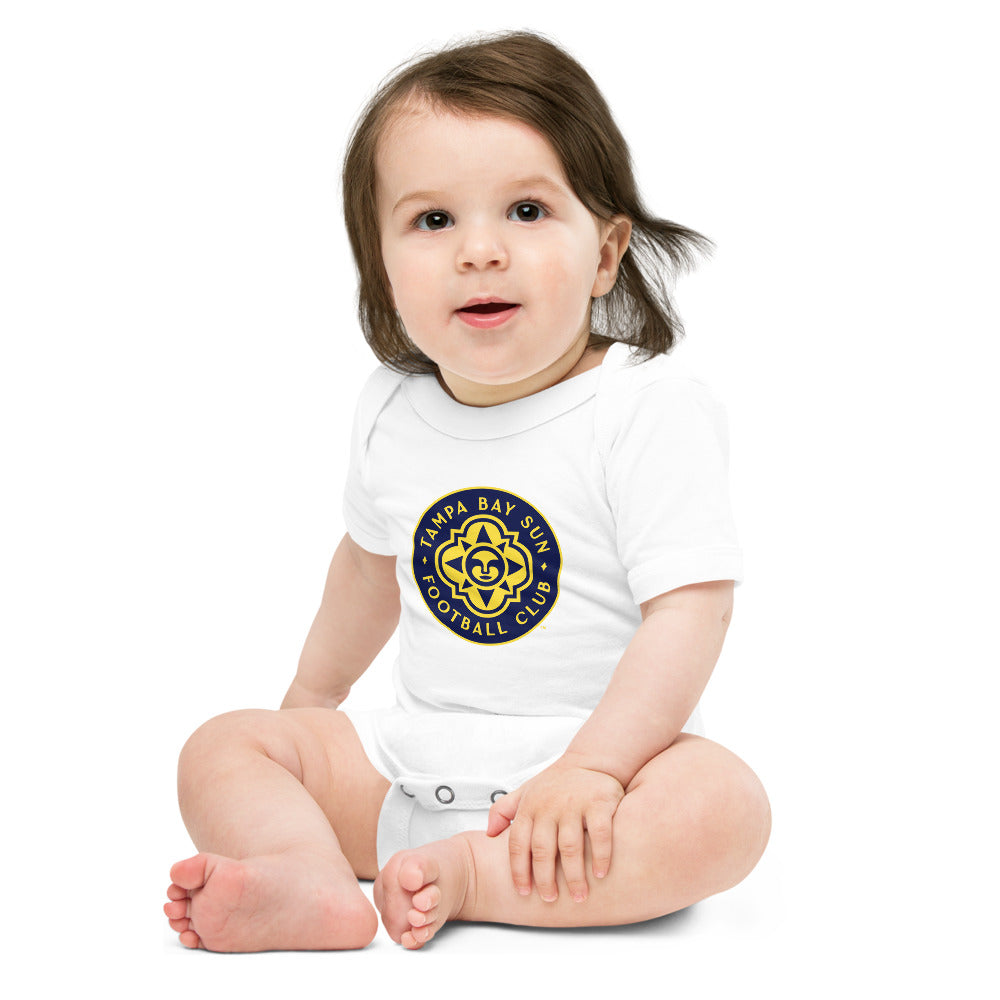 Tampa Bay Sun FC Crest Baby Bodysuit