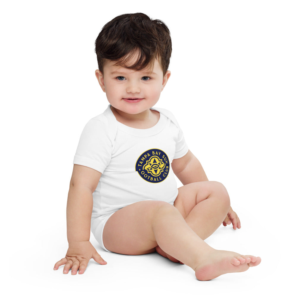 Tampa Bay Sun FC Crest Baby Bodysuit