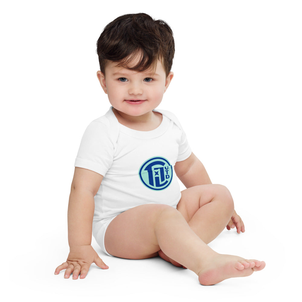 Fort Lauderdale United FC Crest Baby Bodysuit