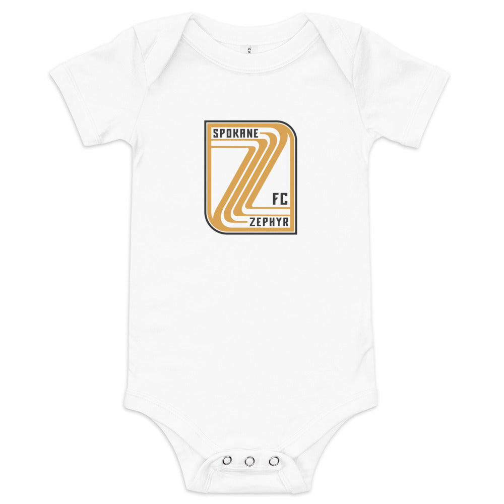 Spokane Zephyr FC Crest Baby Bodysuit