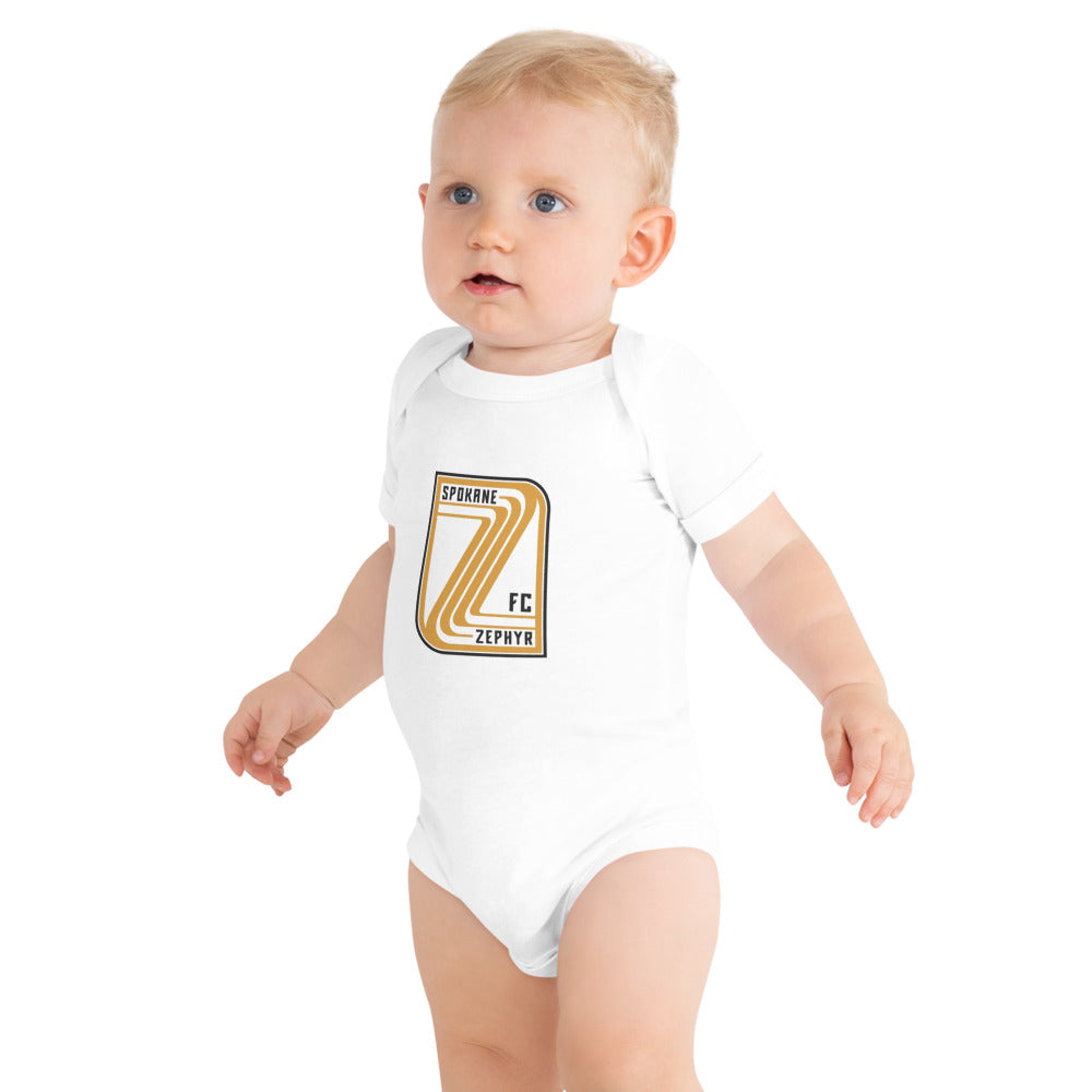 Spokane Zephyr FC Crest Baby Bodysuit