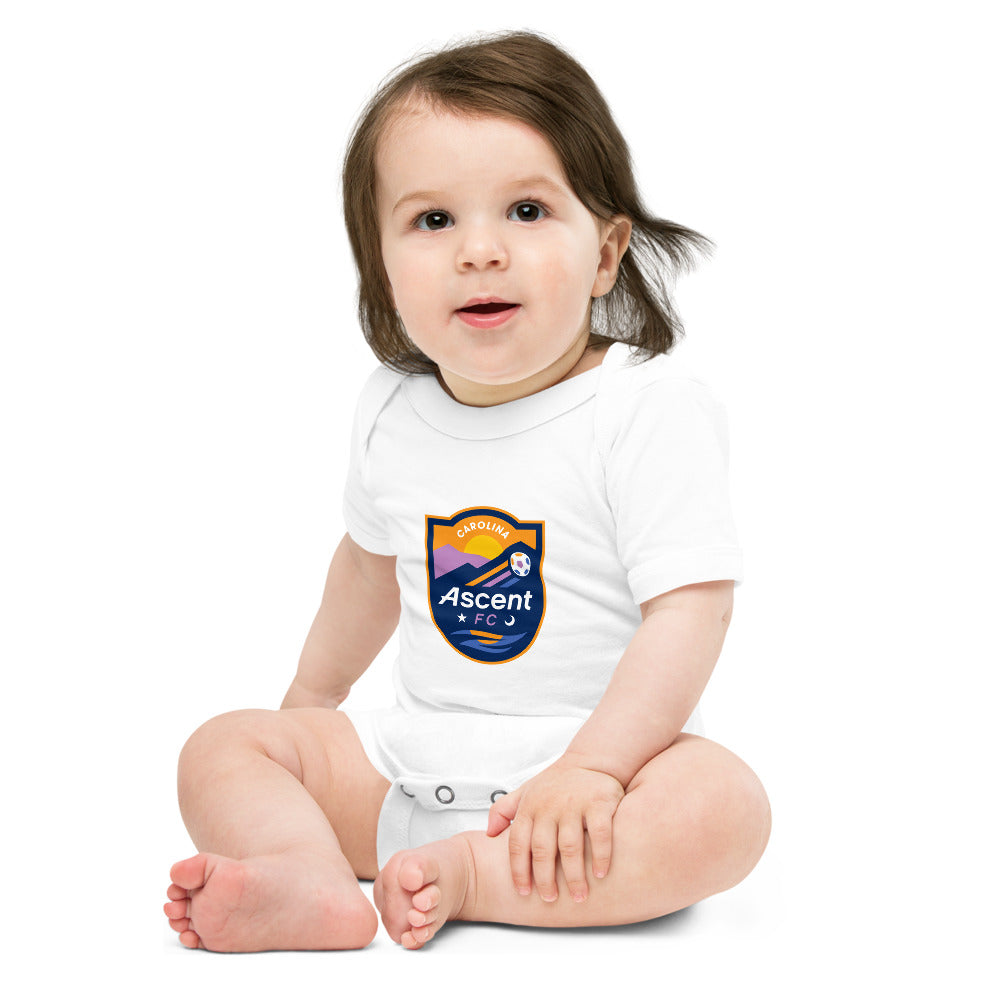 Carolina Ascent FC Crest Baby Bodysuit