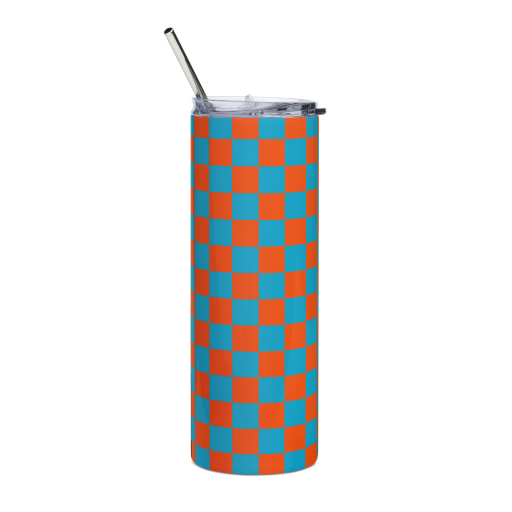 Miami FC Checkmate Stainless Steel Tumbler