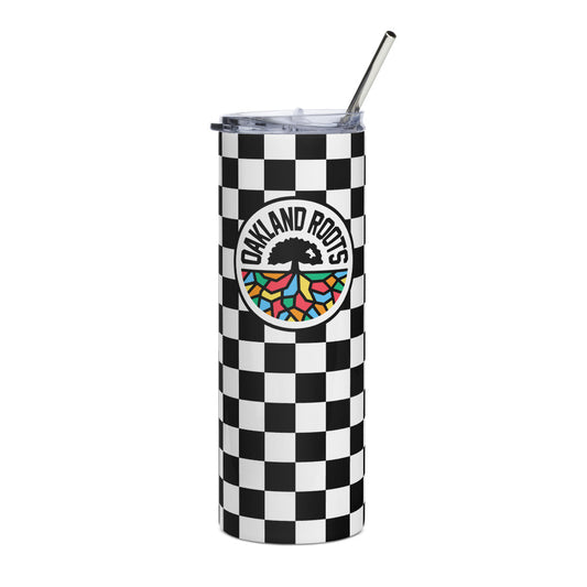 Oakland Roots Checkmate Stainless Steel Tumbler