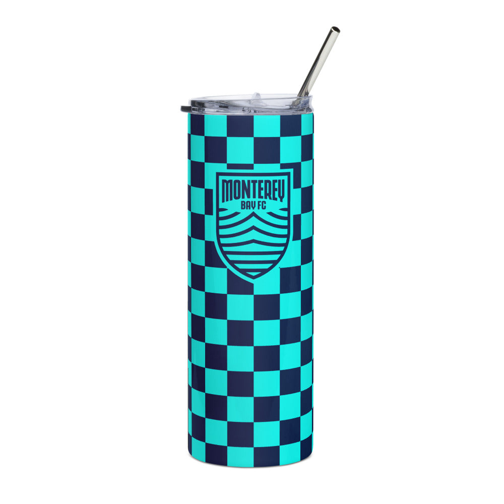 Monterey Bay FC Checkmate Stainless Steel Tumbler