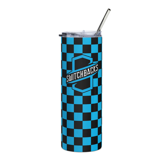 Colorado Springs Switchbacks Checkmate Stainless Steel Tumbler